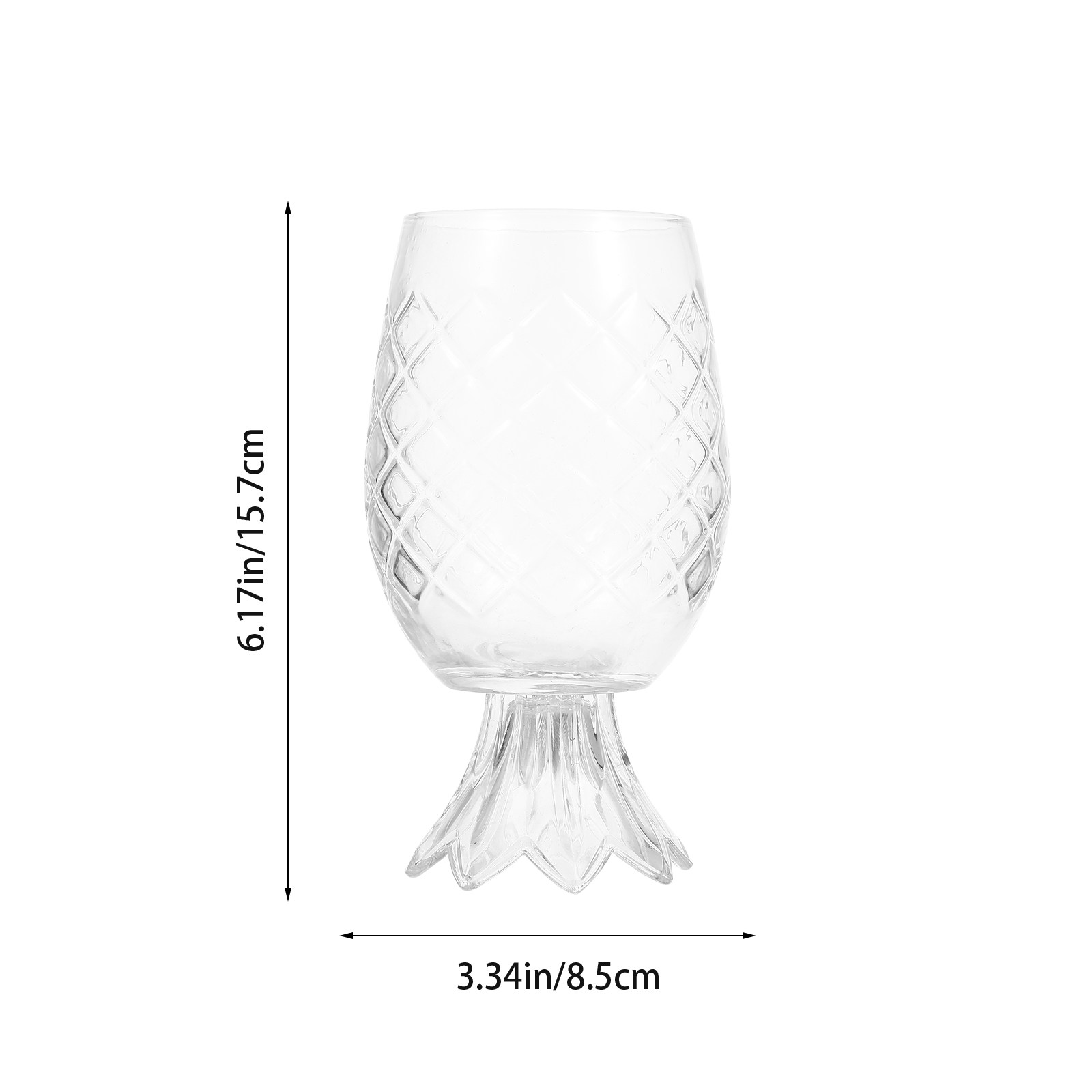 고급 파인애플 모양 칵테일 글라스 세트, 매끄러운 가장 - Home Bar Set 리뷰 및 가격